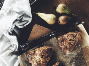 pear chocolate scone recipe uk becky cole