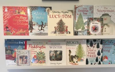 Seasonal Books for Winter-Toddler bookshelves