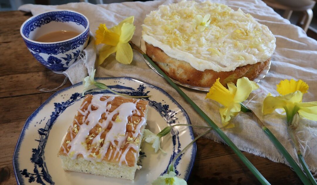 Lemon & Poppy Seed Cake recipe for Spring